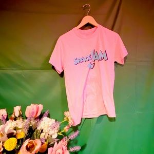 1999 Pink Authentic Space Jam Shirt